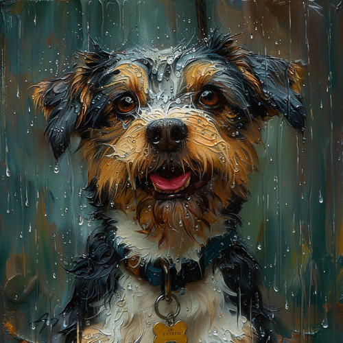 Lluvia Binaural: Olas Tranquilas Para Mascotas