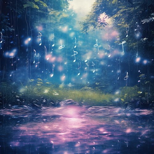 Silver Drops of Mindfulness: Music for Calming the Mind and Releasing Stress with Rain