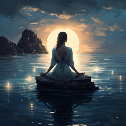 Meditación De Las Olas Tranquilas: Música Armónica Junto Al Océano