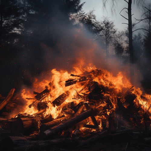 Pulso De Llamas: Armonía De Eco Ardiente