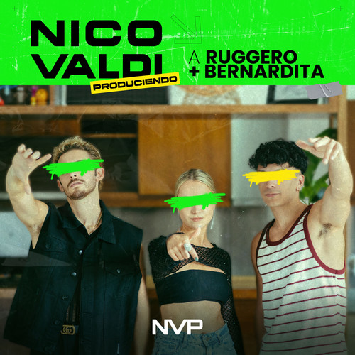 Nico Valdi produciendo a Ruggero y Bernardita