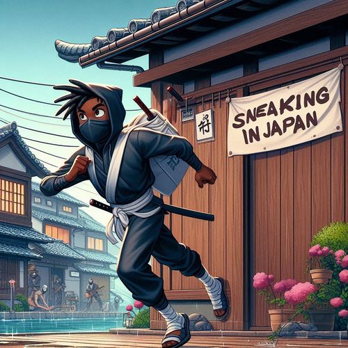 Sneaky Funny Music - Sneaking in Japan