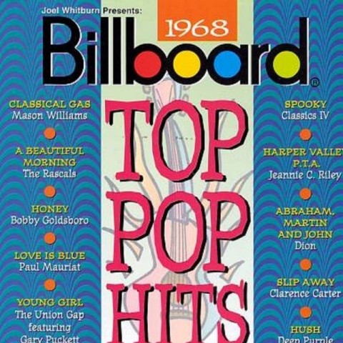 Billboard Top Pop Hits 1968