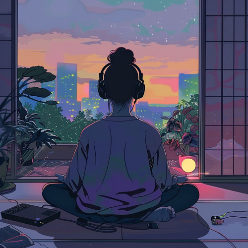 Meditation Echoes Lofi: Serene Ambient Melodies