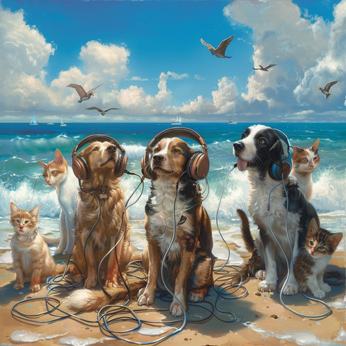 Calming Oceans: Pet Music Serenity