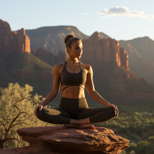 Serenidad De Yoga Junto Al Mar: Sinfonía De Olas Oceánicas