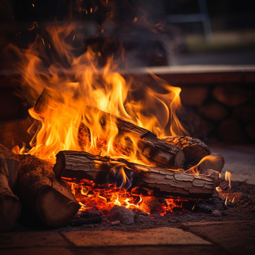 El Calor De Las Brasas: Ambiente Calmante Del Fuego