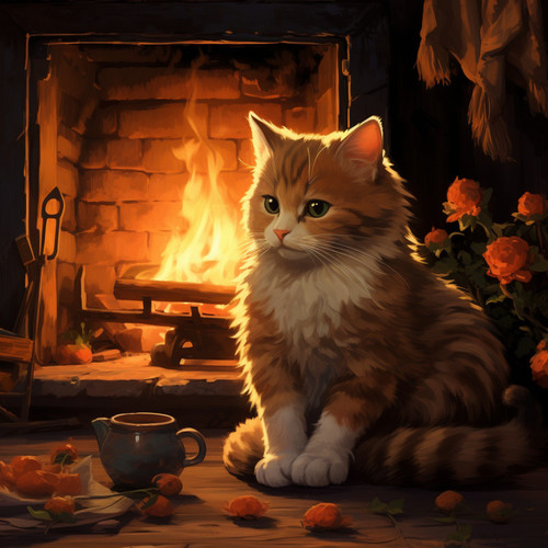 Noche Apacible Con Gatos Ardientes: Armonía De La Cantata