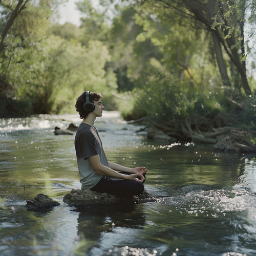 Binaural Relaxation Flow: River Serenity