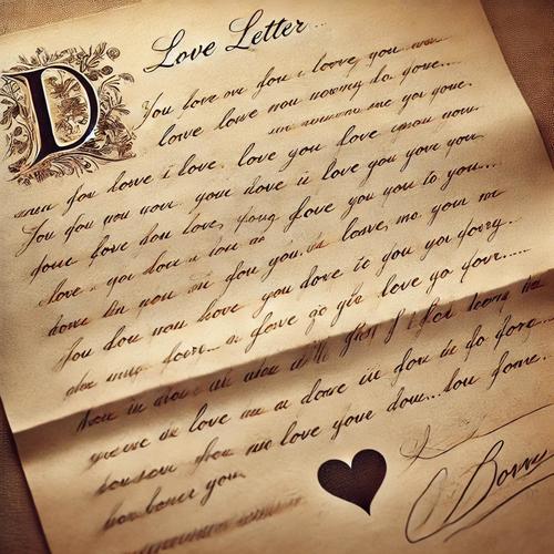 I love you