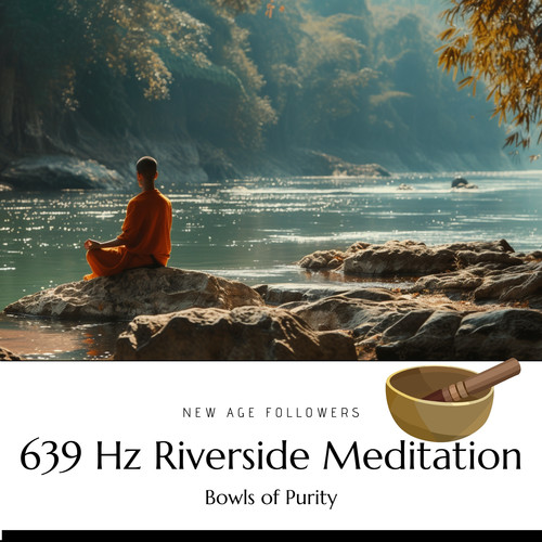 639 Hz Riverside Meditation: Bowls of Purity