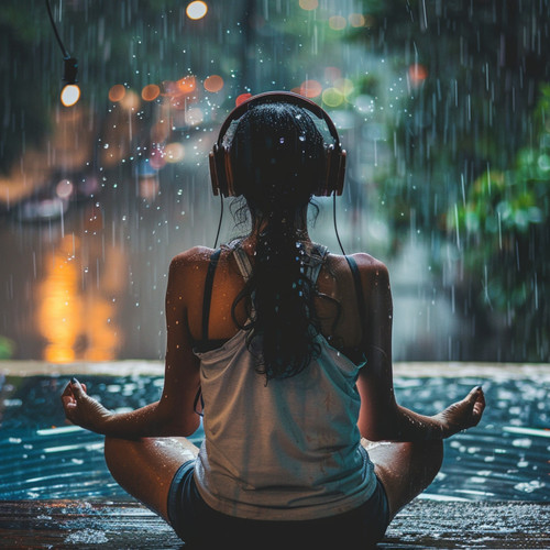 Yoga in the Rain: Serene Practice Soundscapes