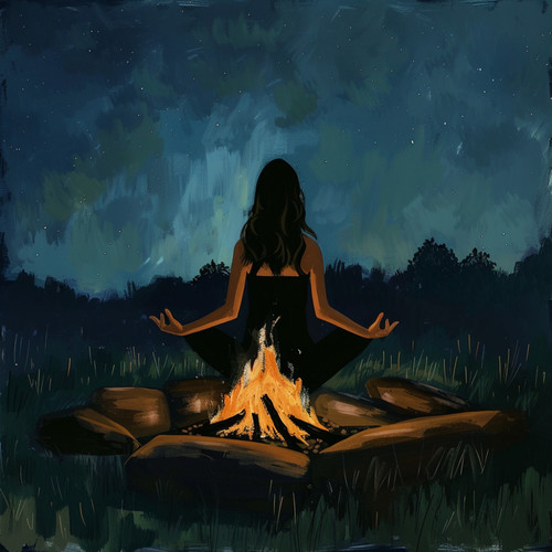 Paz Del Fuego Binaural: Flujo De Relajación