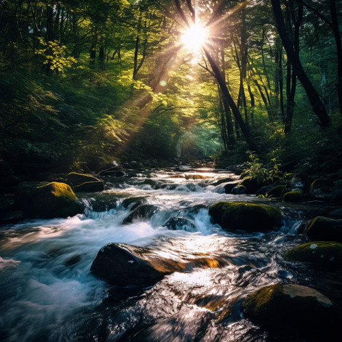 Meditation Stream: Flowing Water Acoustics