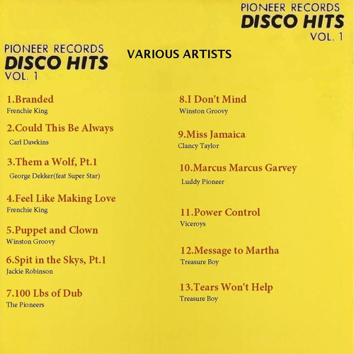 Pioneer Records Disco Hits, Vol.1