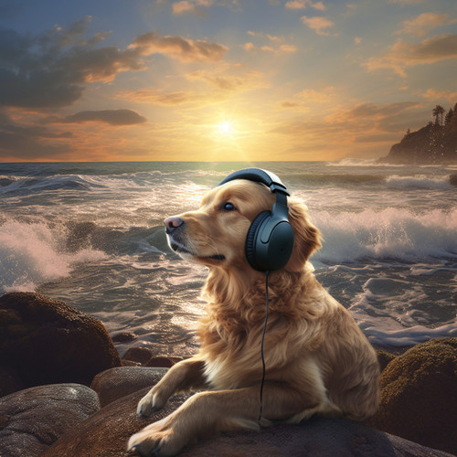 Playtime with Dogs by the Seashore: Solo's Joyful Barks