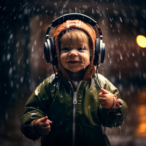 Rain Play: Joyful Baby Echoes