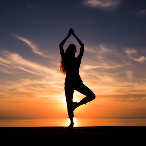 Yoga De Meditación En El Océano: Los Flujos Refrescantes De Las Olas