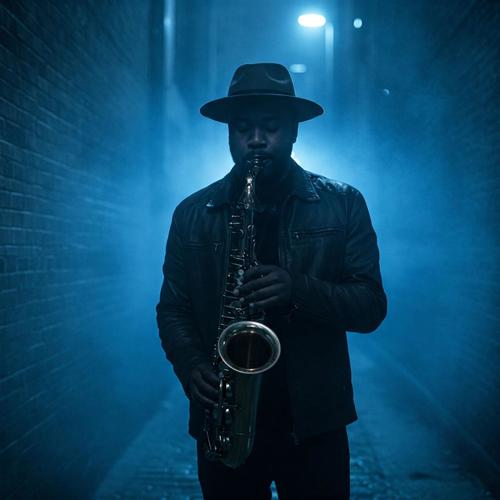 Misty Alley Sax Blues