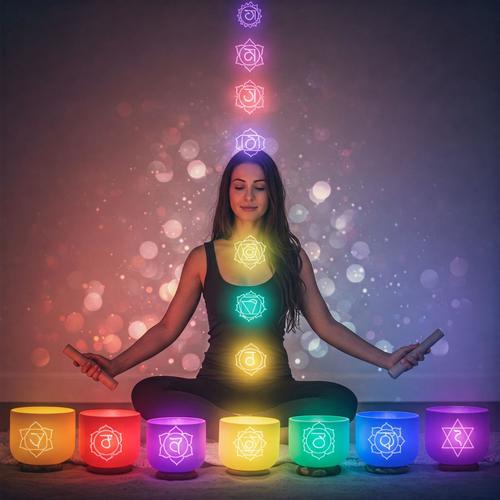 Seven Chakras Rebalancing: Crystal Singing Bowls for Chakra Energy Alignment, and Balanced Living