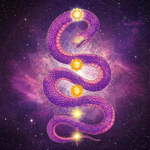 Serpiente Cósmica: Energía Kundalini para la Evolución Espiritual