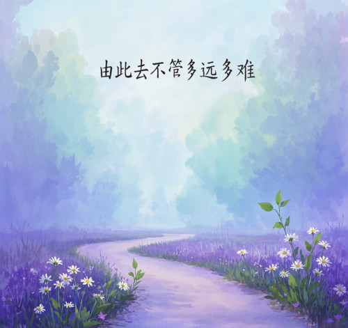 由此去 不管多远多难