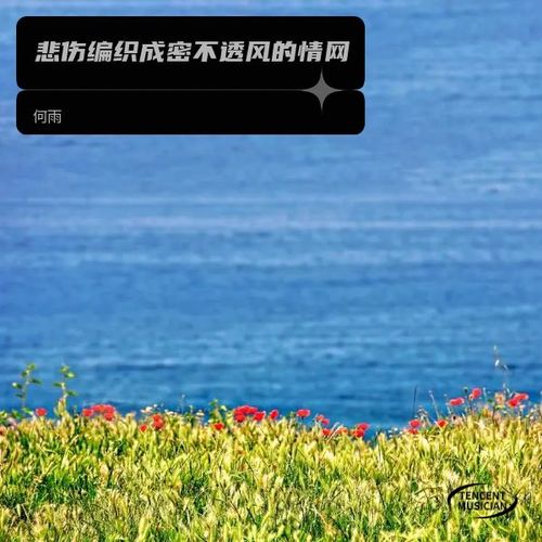 悲伤编织成密不透风的情网