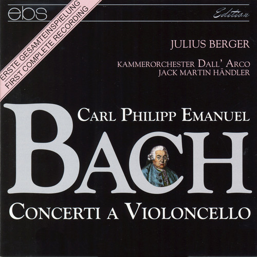 C.P.E. Bach: Concerti a Violoncello