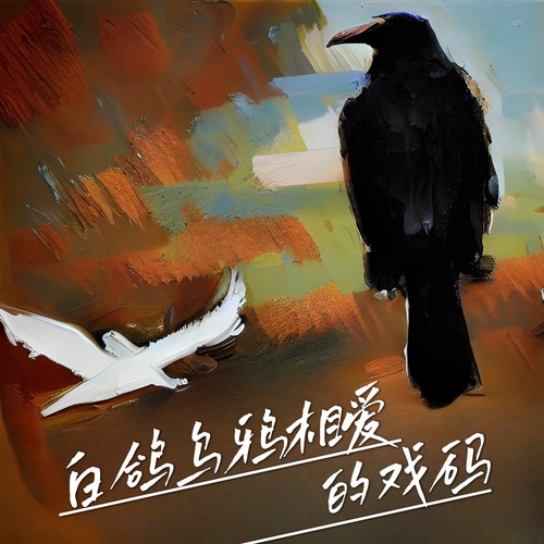 白鸽乌鸦相爱的戏码