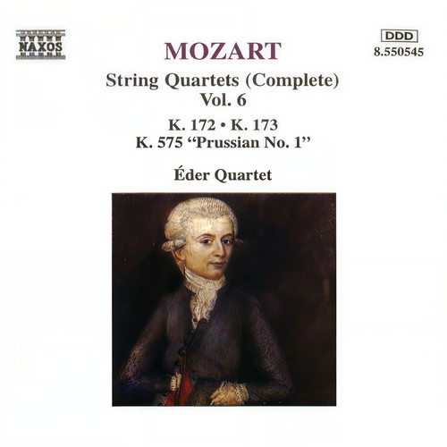 MOZART: String Quartets, K. 172-173 and K. 575, 'Prussian No. 1'