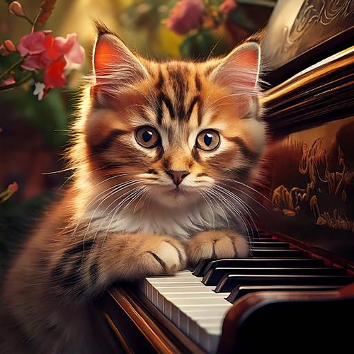 Soothing Sounds for Cats: Piano Melodies