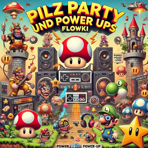 Pilz Party und Power ups