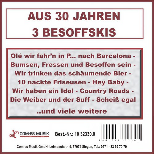 Aus 30 Jahren 3 Besoffskis