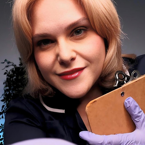 ASMR Relaxing Night Nurse Checkup