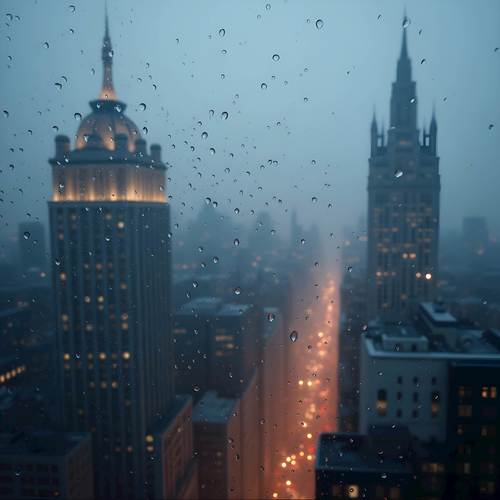 Thunder Night: Relaxing Rainfall In The City