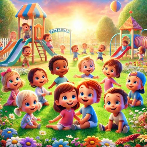 Petits pas, enfants heureux!