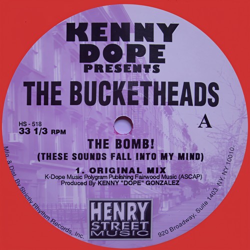 The Bucketheads - The Bomb! (Red Vinyl) Remastered