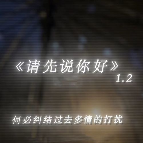 请先说你好 (1.2x加速版)