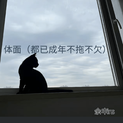 体面（都已成年不拖不欠）