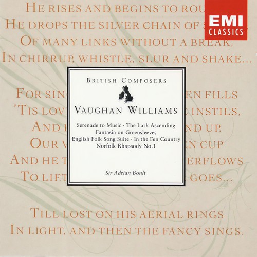 Vaughan Williams: Serenade to Music - The Lark Ascending