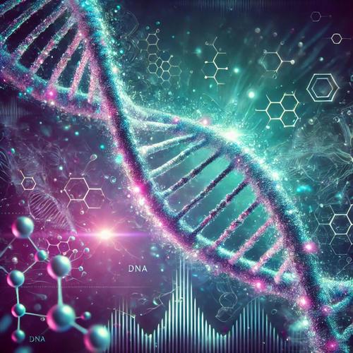 Golden Ratio Frequencies for DNA Repair