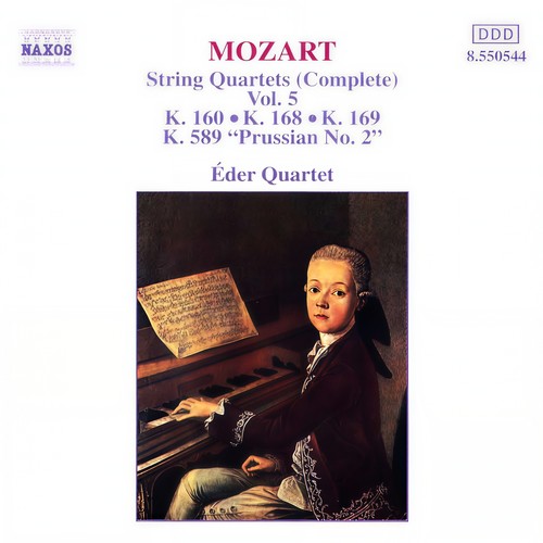 MOZART: String Quartets, K. 168-169 and K. 589, 'Prussian No. 2'