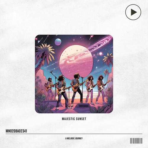 Majestic Sunset: A Melodic Journey