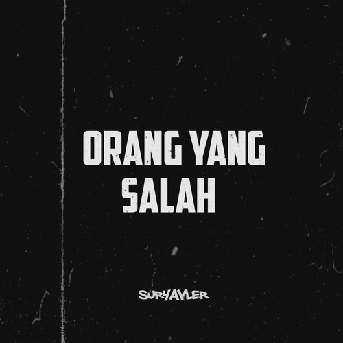 Orang Yang Salah