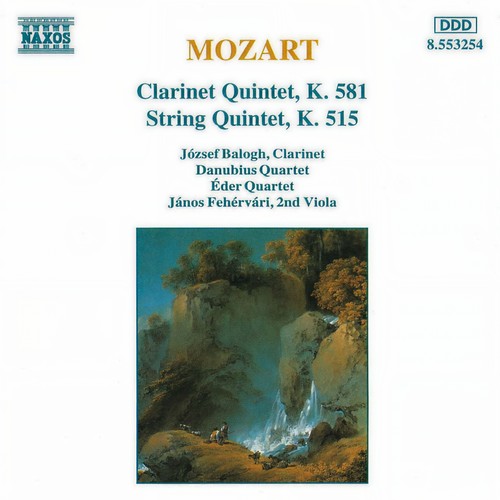 MOZART: Clarinet Quintet, K. 581 / String Quintet, K. 515