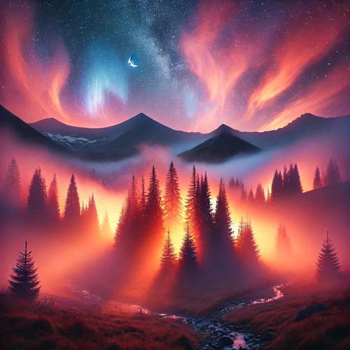 Glowing Fog