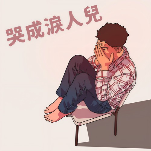 哭成泪人儿