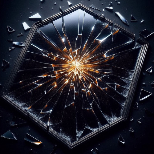 broken mirrors