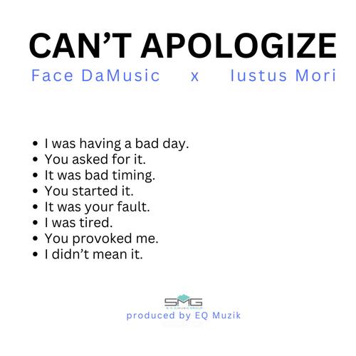 Can't Apologize (Explicit)