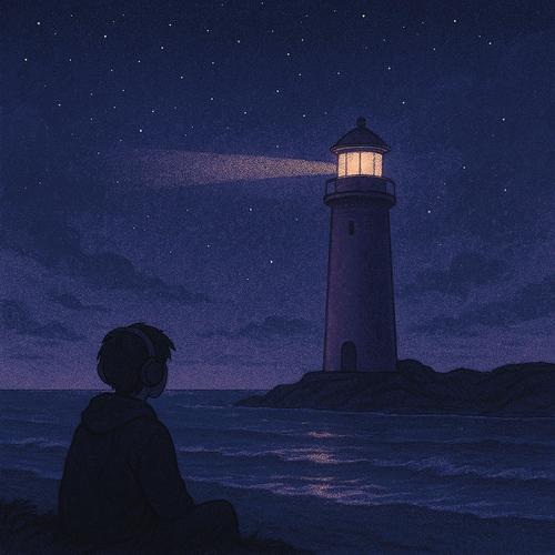 Purple Lighthouse